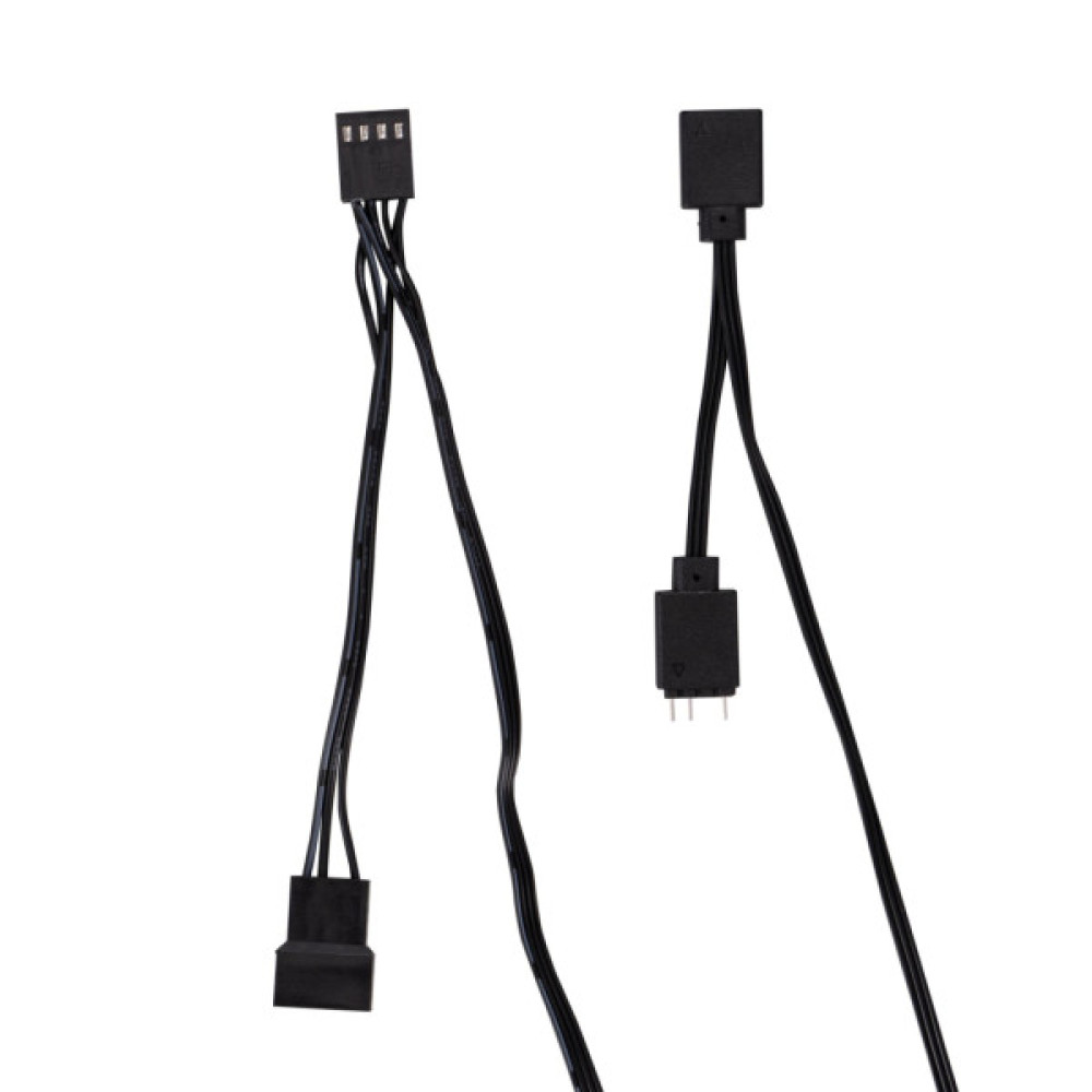 Кулер до корпусу 1stPlayer FC7 Black (FC7-BK-1IN1)