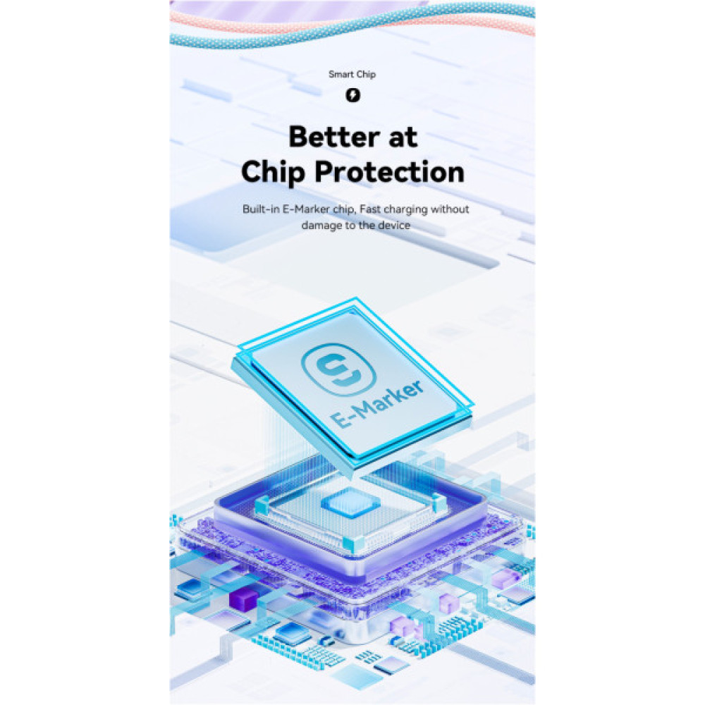 Дата кабель USB-C to USB-C 2.0m 100W black Essager (EXCTT1-WLA01-P)