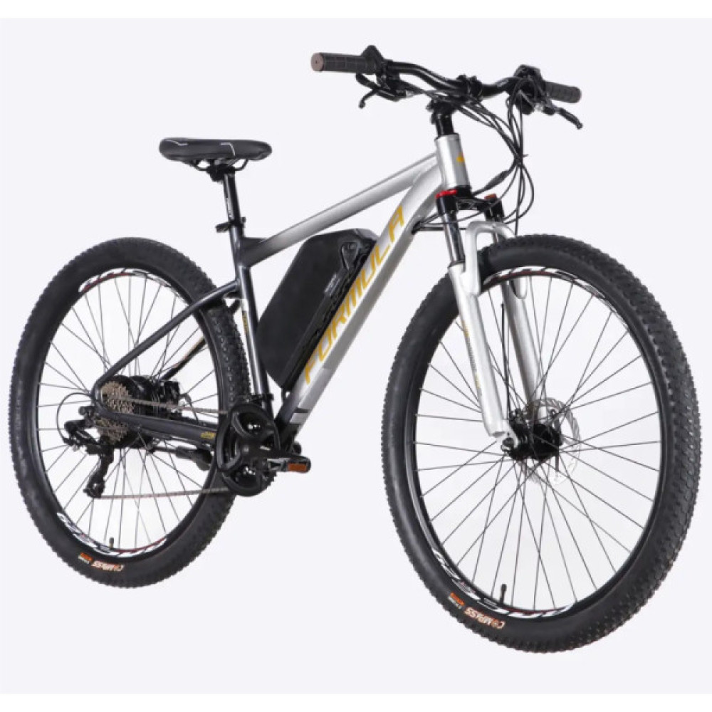 Електровелосипед Formula 29" eF-1 DD CS рама-18,5" 48B 17.5А*г 500Вт 2026 сріблясто-чорний (ELB-FR-29-252)