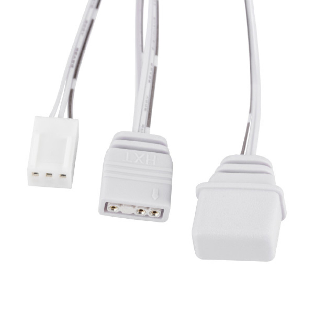 Корпусний вентилятор 2E GAMING Air Cool X Fan ACF120XB-ARGB, 120мм, 1200rpm, 3pin, 3pin +5VARGB, 20,4dBa, білий