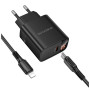 Зарядний пристрій BOROFONE BA97A Ilustre USB-C PD30W digital display + cable USB-C to Lightning Black (6941991120497) Зарядний пристрій BOROFONE BA97A Ilustre USB-C PD30W digital display + cable USB-C to Lightning Black (6941991120497)