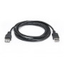 Дата кабель USB 2.0 AM/AF 2.0m Pro black REAL-EL (EL123500028) Дата кабель USB 2.0 AM/AF 2.0m Pro black REAL-EL (EL123500028)