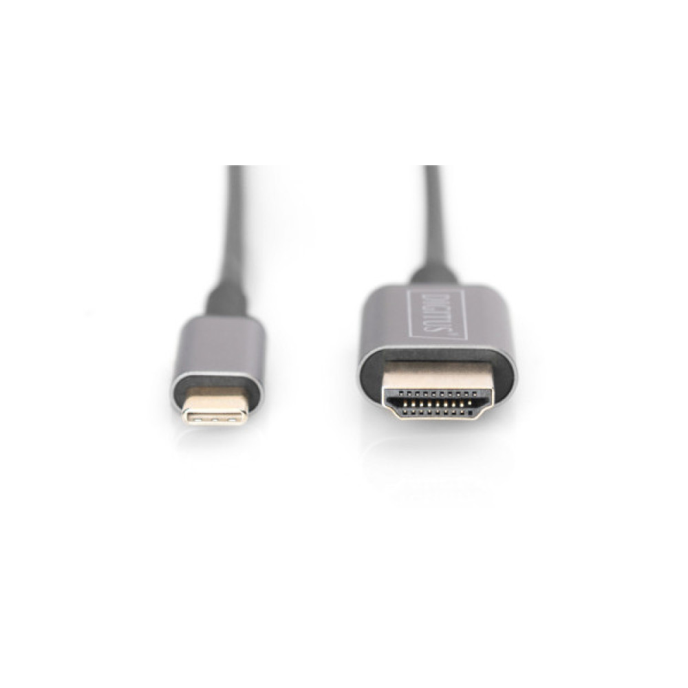 Кабель мультимедійний USB-C to HDMI M 1.8m UHD 4K Digitus (DA-70821)
