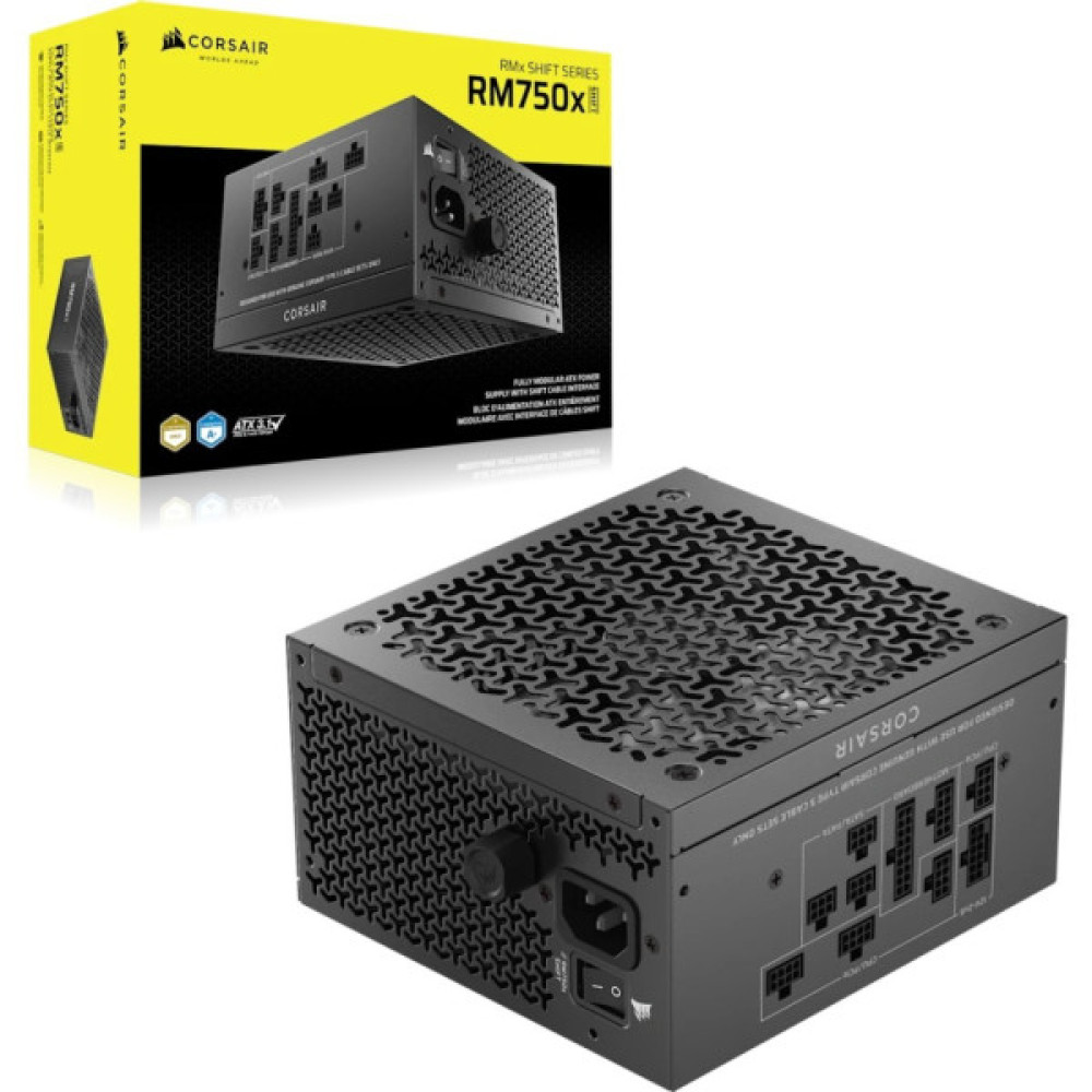 Блок живлення Corsair 750W RM750x Shift ATX 3.1 (CP-9020298-EU)