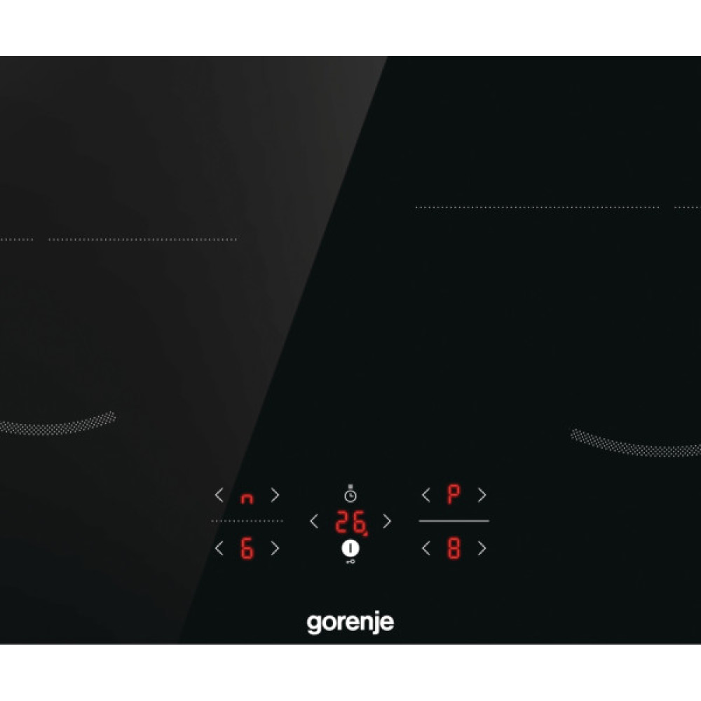 Варильна поверхня Gorenje індукційна, 60см, PowerBoost, TouchControl, поєднання конфорок, чорний
