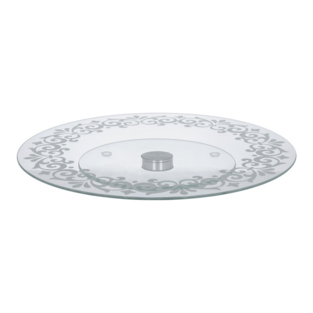 Тортівниця Viva Lace на нiжцi поворотна 30 см (S3012/2-D001)