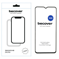 Скло захисне BeCover Xiaomi Redmi A2 10D Black (711366) Скло захисне BeCover Xiaomi Redmi A2 10D Black (711366)