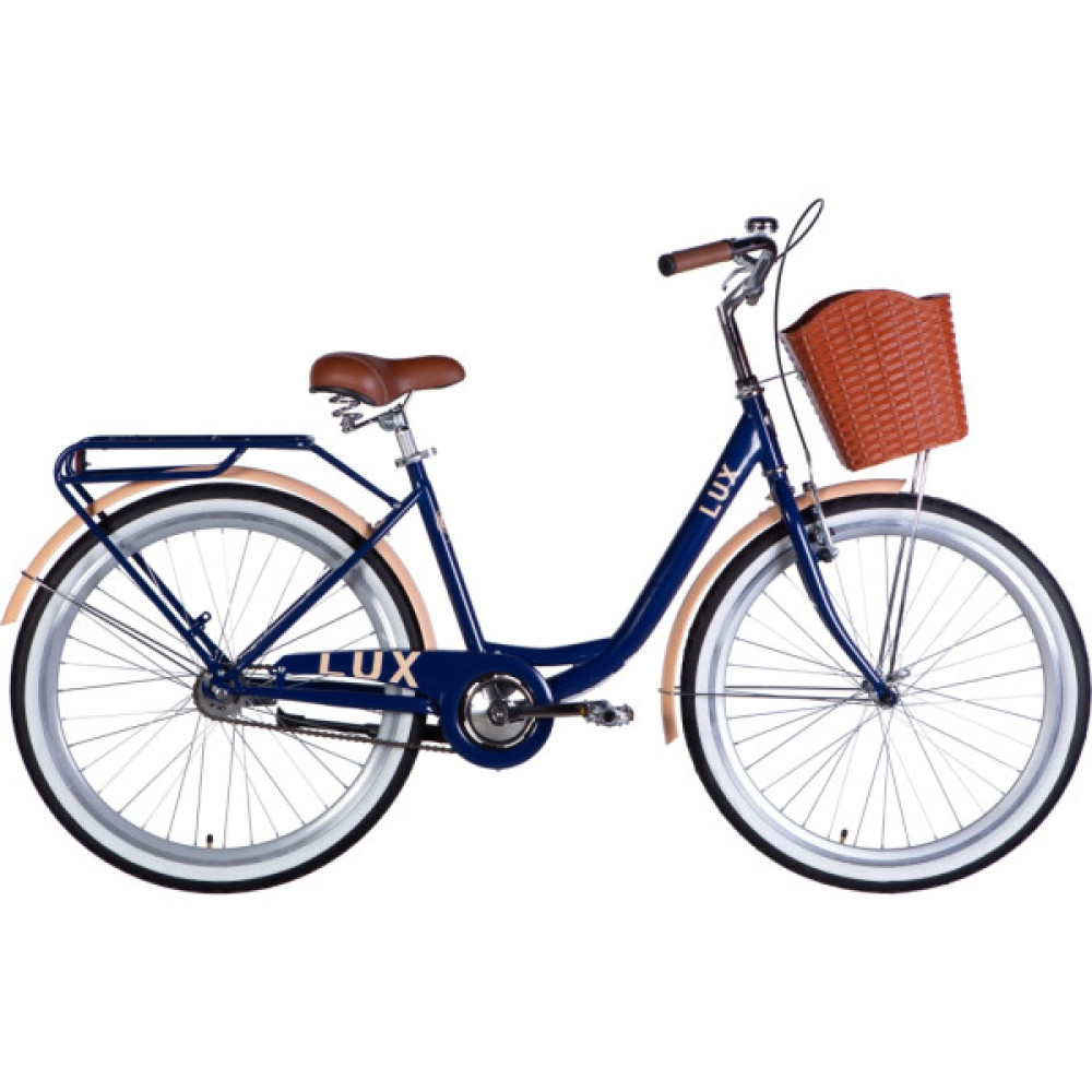 Велосипед Dorozhnik 26" LUX Velosteel рама-17" ST 2025 синій (OPS-D-26-289)