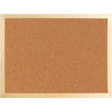 Офісна дошка Axent коркова, 60х90 см., дерев'яна рамка (9602-A)