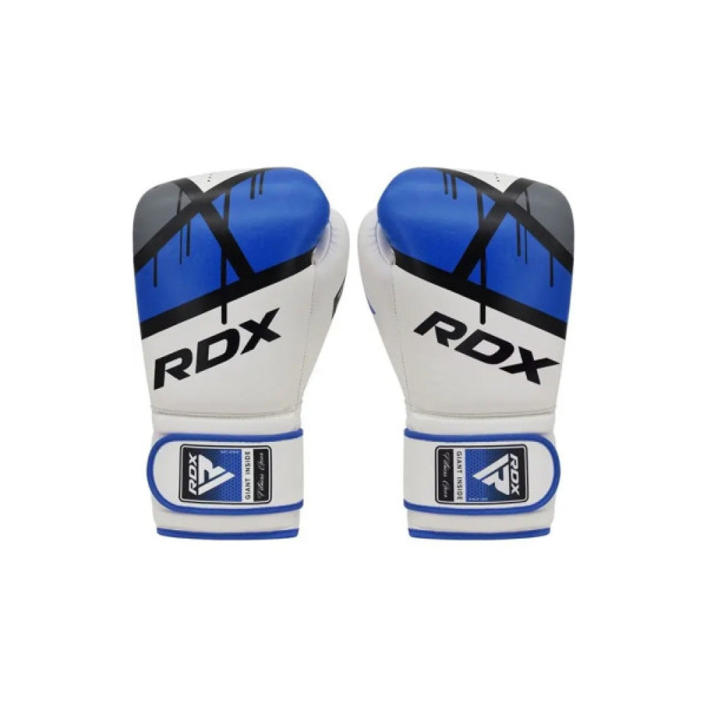 Боксерські рукавички RDX F7 Ego Blue 12 унцій (BGR-F7U-12oz)