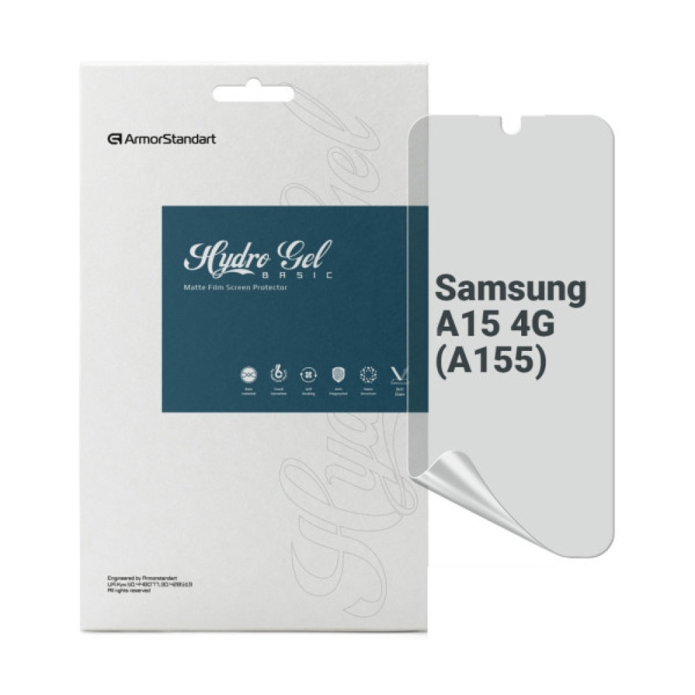 Плівка захисна Armorstandart Matte Samsung A15 4G (A155) (ARM72456) Плівка захисна Armorstandart Matte Samsung A15 4G (A155) (ARM72456)