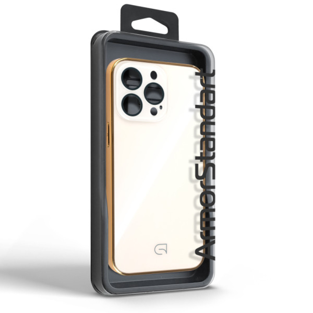Чохол до мобільного телефона Armorstandart Replica Apple iPhone 15 Pro Max Beige Gold (ARM76234) Чохол до мобільного телефона Armorstandart Replica Apple iPhone 15 Pro Max Beige Gold (ARM76234)