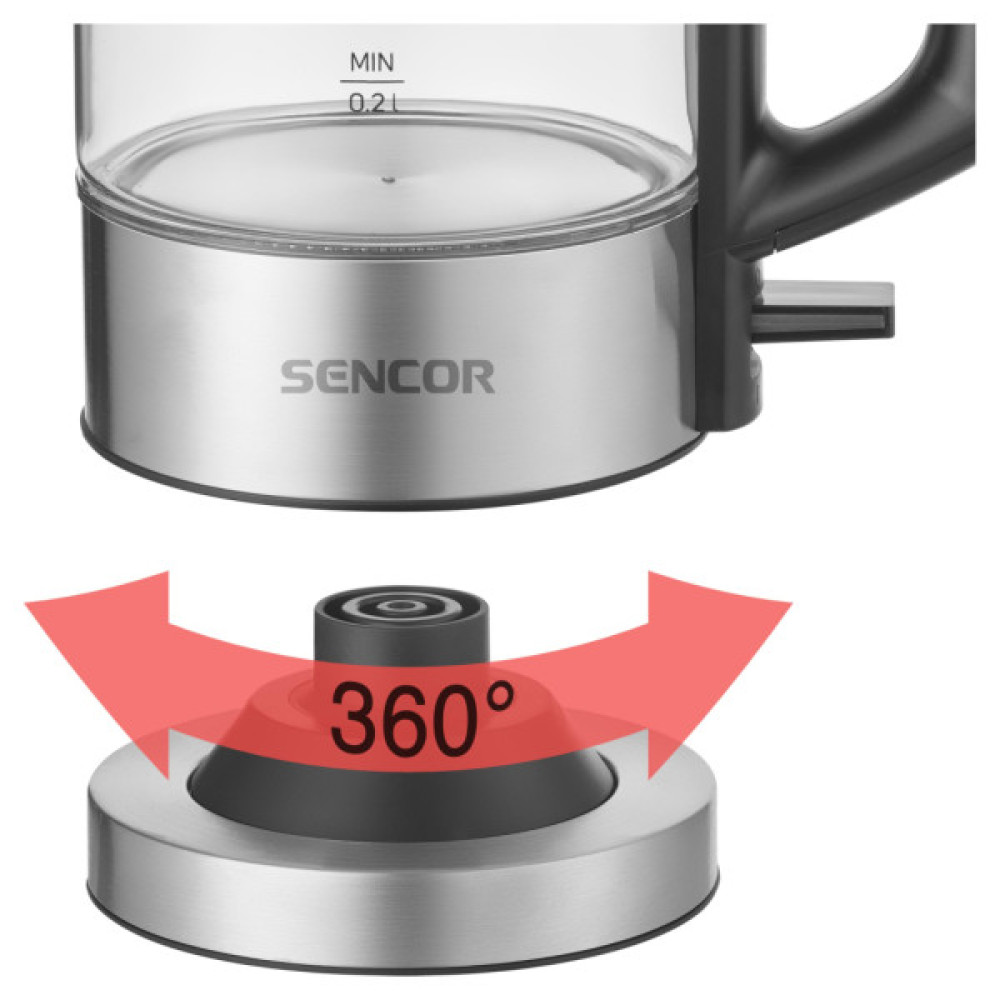 Електрочайник Sencor SWK160SS