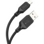 Дата кабель USB 2.0 AM to Micro 5P 1.0m Cool silicone X90 black HOCO (6931474788429) Дата кабель USB 2.0 AM to Micro 5P 1.0m Cool silicone X90 black HOCO (6931474788429)