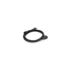 Дата кабель USB 2.0 AM/AF 2.0m ferrite black Voltronic (YT-AM/AF-2.0B)