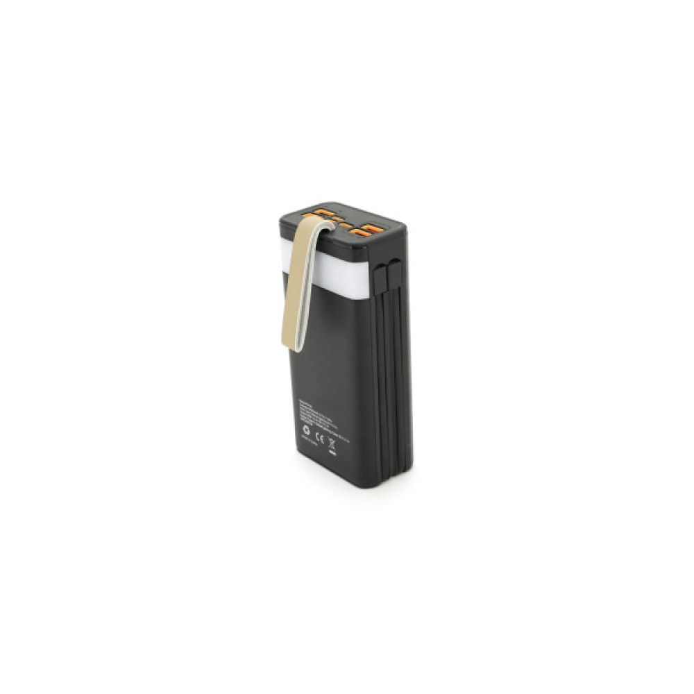 Батарея універсальна ACL 30000mAh, SOLAR, TypeC + Lighting, Black (PW-90B)