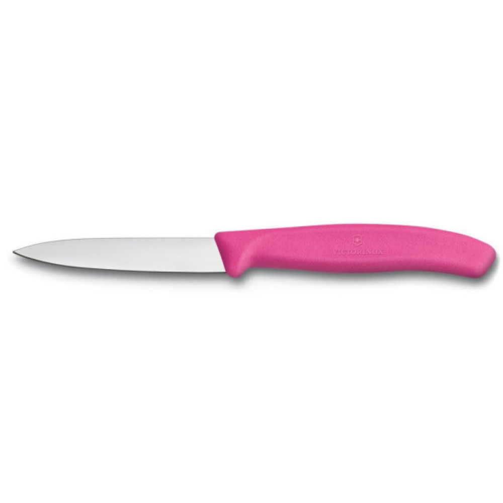 Кухонний ніж Victorinox SwissClassic для нарезки 10 см, розовый (6.7706.L115)