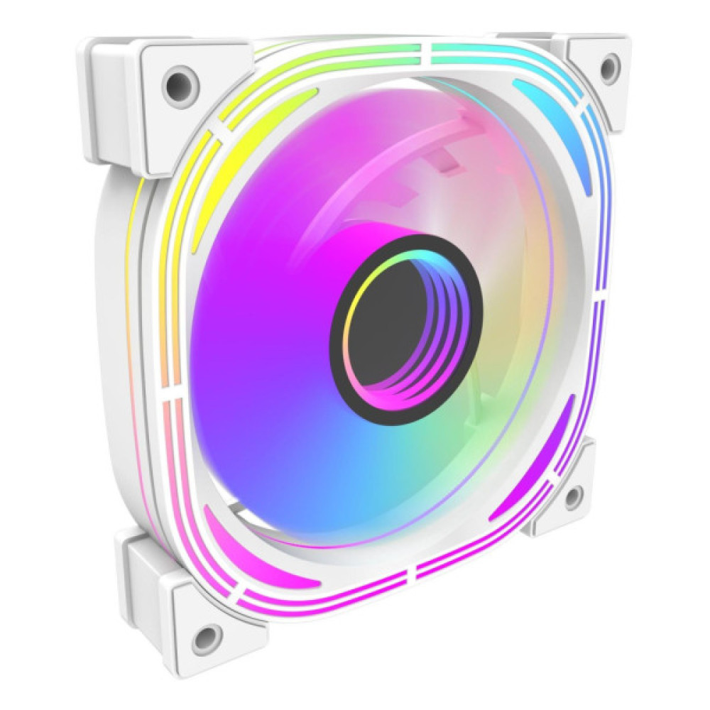 Кулер до корпусу DARKFLASH INF24 3IN1(PWM) WHITE
