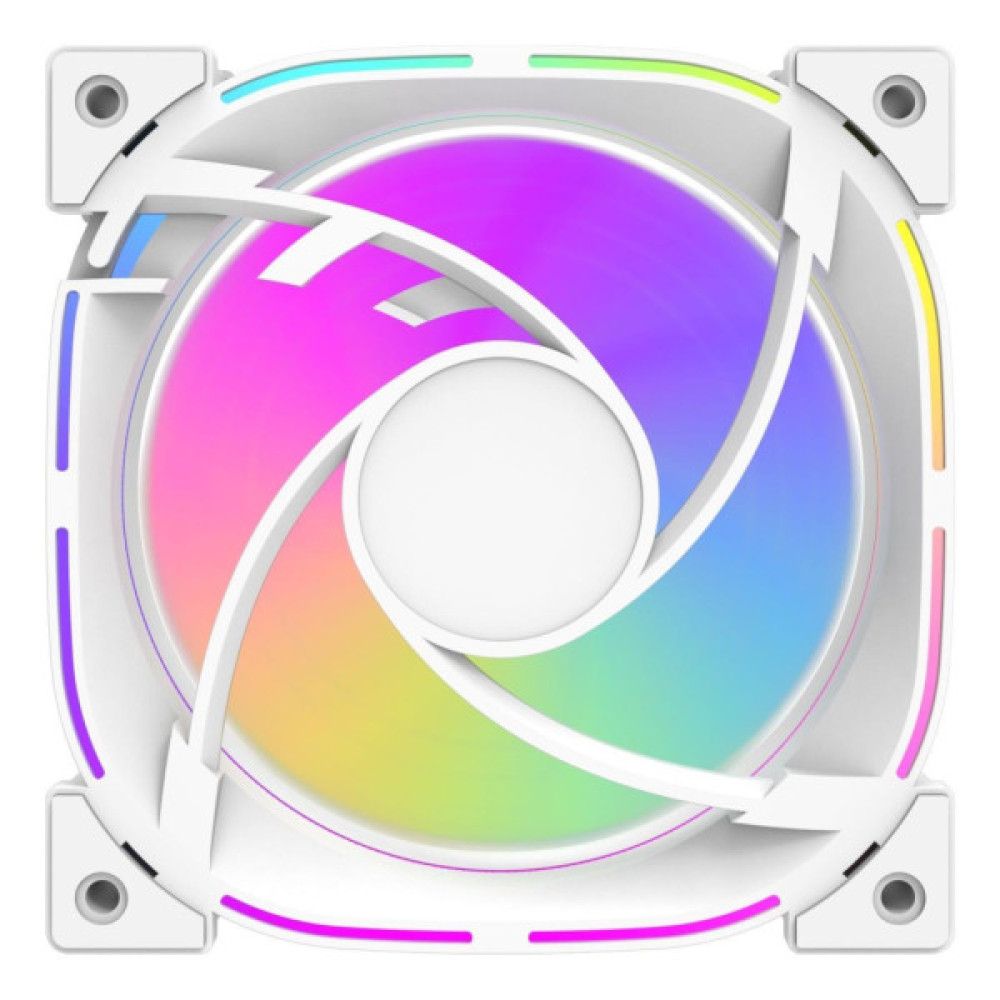 Кулер до корпусу DARKFLASH INF24 3IN1(PWM) WHITE