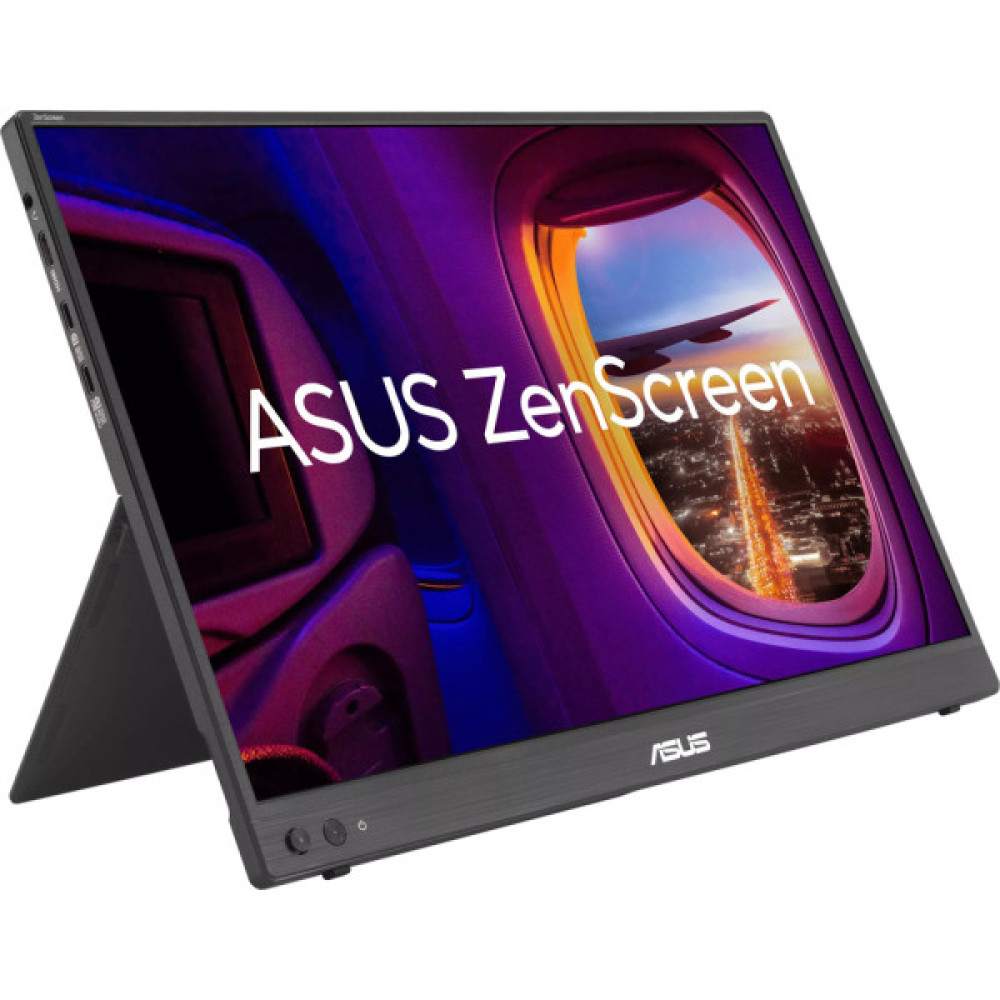 Монітор портативний Asus 16" ZenScreen MB16FC mHDMI, 2xUSB-C, Audio, IPS, 1920x1200, 16:10, 75Hz, Cover