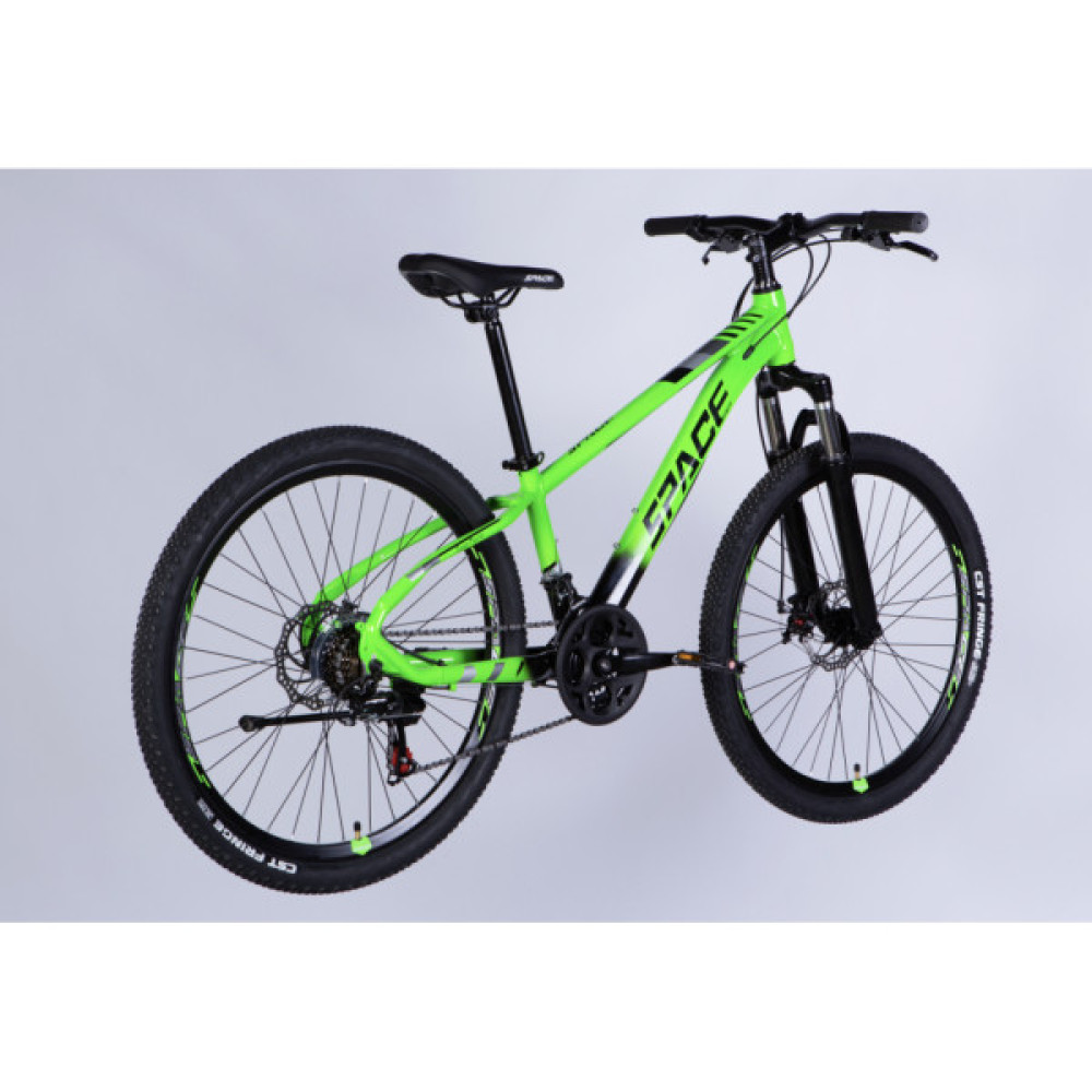 Велосипед Space 26" MERCURY DD FR рама-13" AL 2026 зелено-чорний (OPS-SP-26-082)