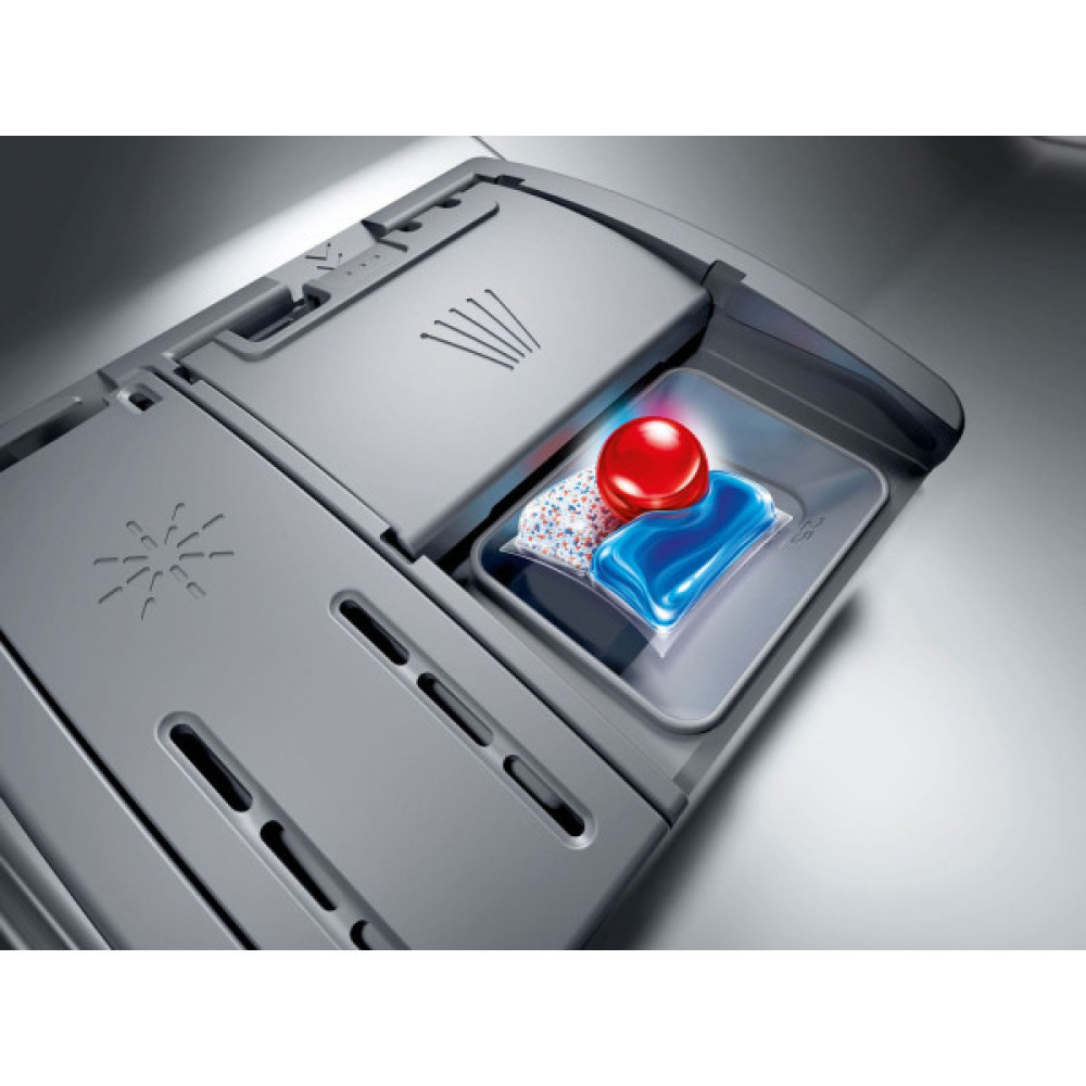 Посудомийна машина Bosch вбудована, 14компл., A, 60см, дисплей, 3й кошик, білий