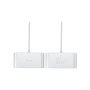 Зарядний пристрій HOCO 2xUSB 10.5W + 3x car socket silver (6957531050896)