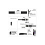 Дата кабель 6in1 inCharge XL 3.0m black Rolling Square (XLL01R)