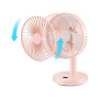 Вентилятор Jisulife Desktop small fan 01 Pink