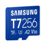 Карта пам'яті Samsung 256GB microSDXC class 10 UHS-I U3 V30 A2 T7 (MB-MB256T/WW)