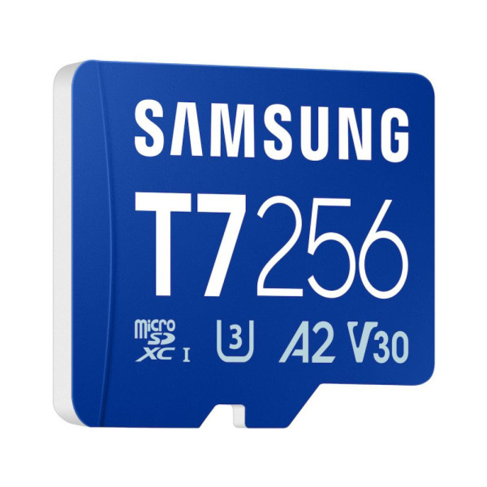 Карта пам'яті Samsung 256GB microSDXC class 10 UHS-I U3 V30 A2 T7 (MB-MB256T/WW)