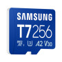 Карта пам'яті Samsung 256GB microSDXC class 10 UHS-I U3 V30 A2 T7 (MB-MB256T/WW)