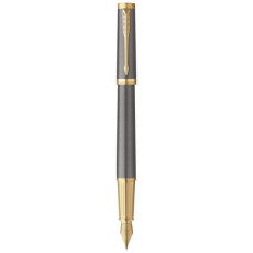 Ручка пір'яна Parker INGENUITY Grey Lacquer GT  FP F (60 411)