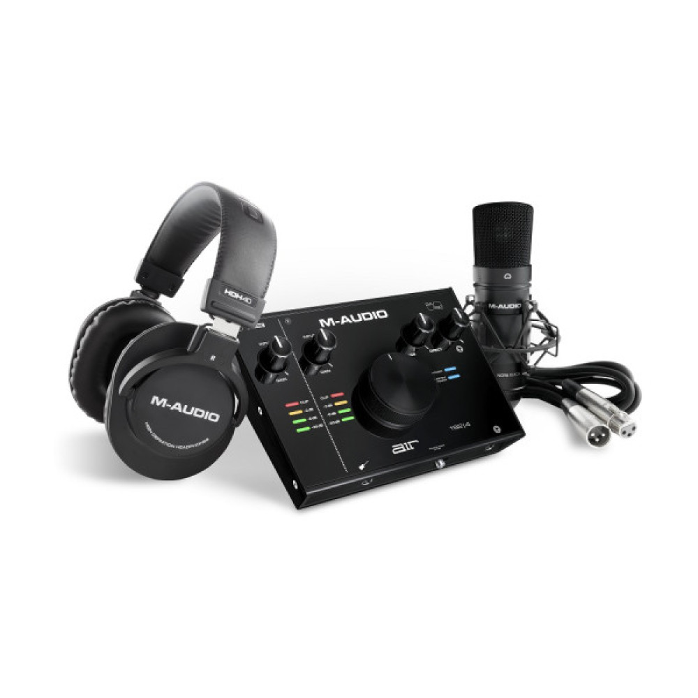 Аудіоінтерфейс M-Audio Air 192|4 Vocal Studio Pro З мікрофоном і навушниками (AIR192x4SPRO)