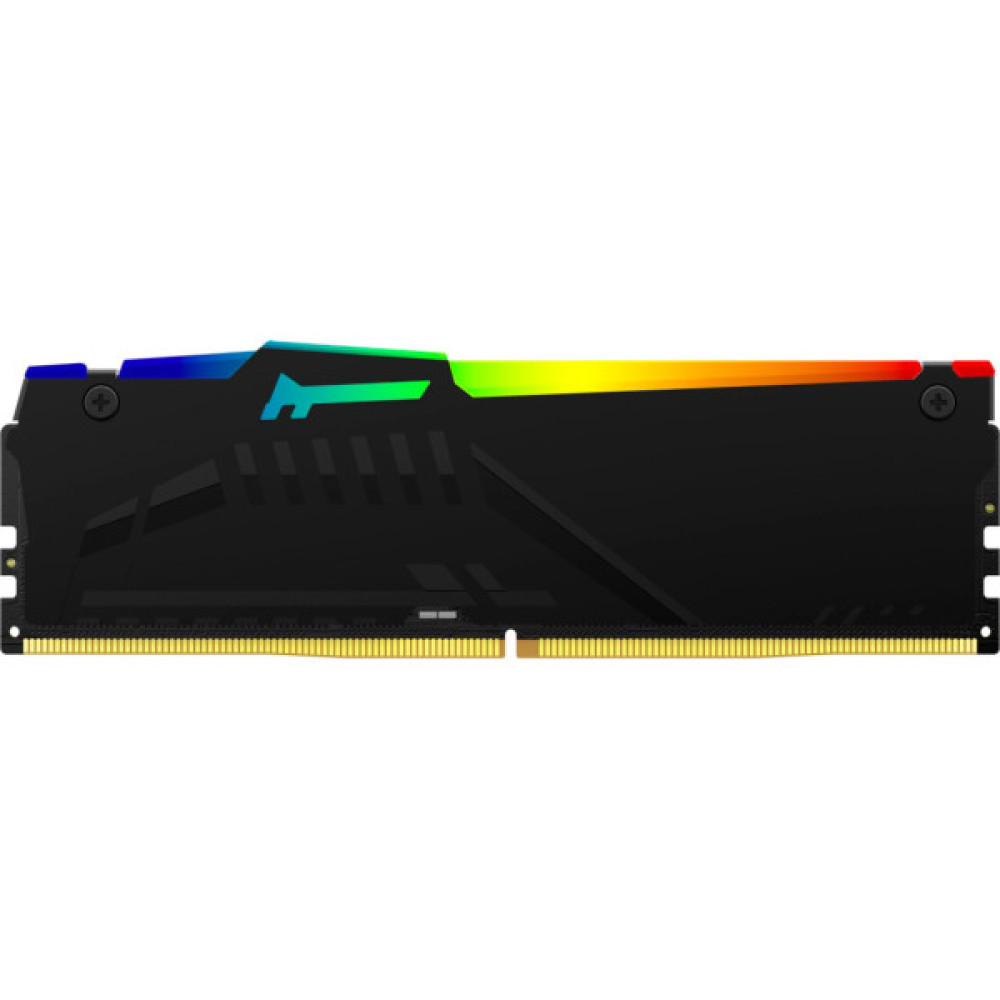 Модуль пам'яті для комп'ютера DDR5 32GB 5600 MHz Beast RGB EXPO Black Kingston Fury (ex.HyperX) (KF556C40BB2A-32)