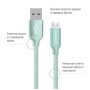 Дата кабель USB 2.0 AM to Micro 5P 2.0m mint ColorWay (CW-CBUM009-MT)