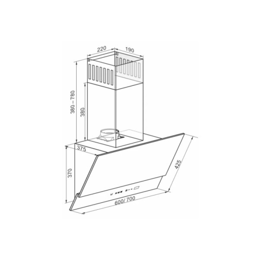 Витяжка кухонна Kaiser AT 7410 F Eco Eco