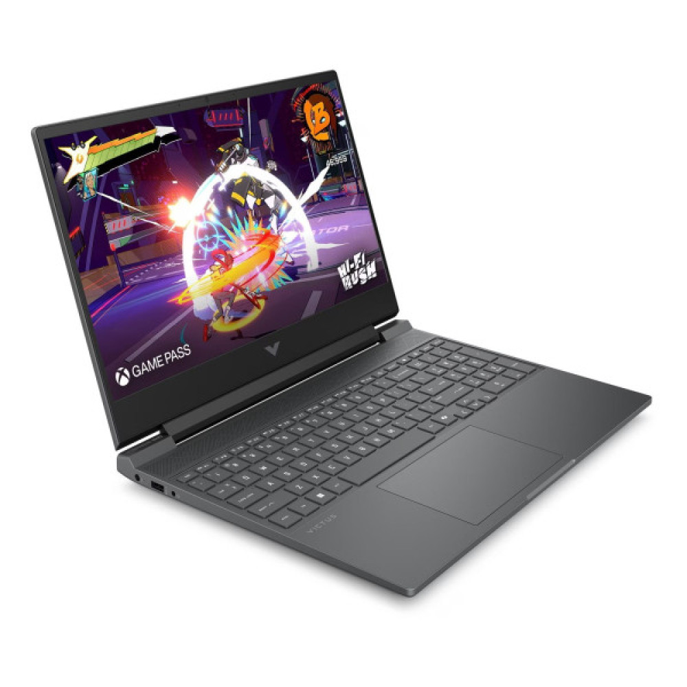 Ноутбук HP Victus 15-fa2072ua 15.6" FHD IPS AG, Intel 5-210H, 24GB, F512GB, NVD3050-6, DOS, сірий
