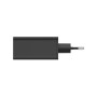 Зарядний пристрій ColorWay GaN3 Pro Power Delivery (USB-A + 2 USB TYPE-C) (65W) (CW-CHS039PD-BK)