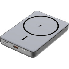 Батарея універсальна Atria 10000mAh, PD/20W, 15W Wireless MagSafe, Black (WPD-W72B)