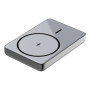 Батарея універсальна Atria 10000mAh, PD/20W, 15W Wireless MagSafe, Black (WPD-W72B)