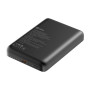 Батарея універсальна Atria 10000mAh, PD/20W, 15W Wireless MagSafe, Black (WPD-W72B)