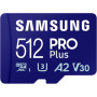 Карта пам'яті Samsung 512 GB microSDXC Pro Plus UHS-I U3 V30 A2 Class 10 + SD-adap (MB-MD512SA/EU) Карта пам'яті Samsung 512 GB microSDXC Pro Plus UHS-I U3 V30 A2 Class 10 + SD-adap (MB-MD512SA/EU)
