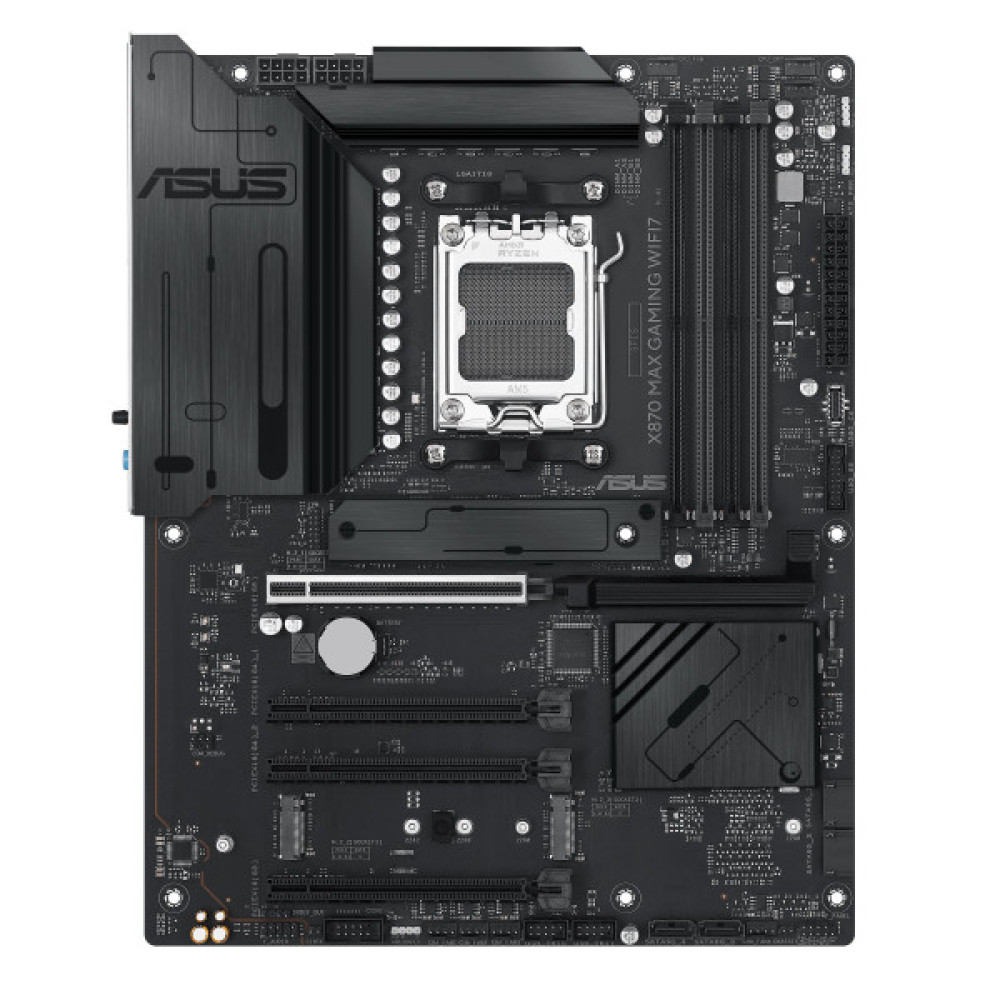 Материнcька плата ASUS X870 MAX GAMING WIFI7 sAM5 X870 4xDDR5 M.2 HDMI USB Type-C WiFi BT ATX