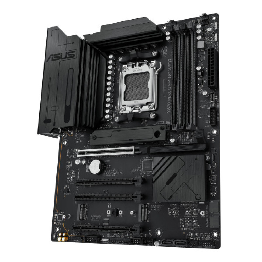 Материнcька плата ASUS X870 MAX GAMING WIFI7 sAM5 X870 4xDDR5 M.2 HDMI USB Type-C WiFi BT ATX