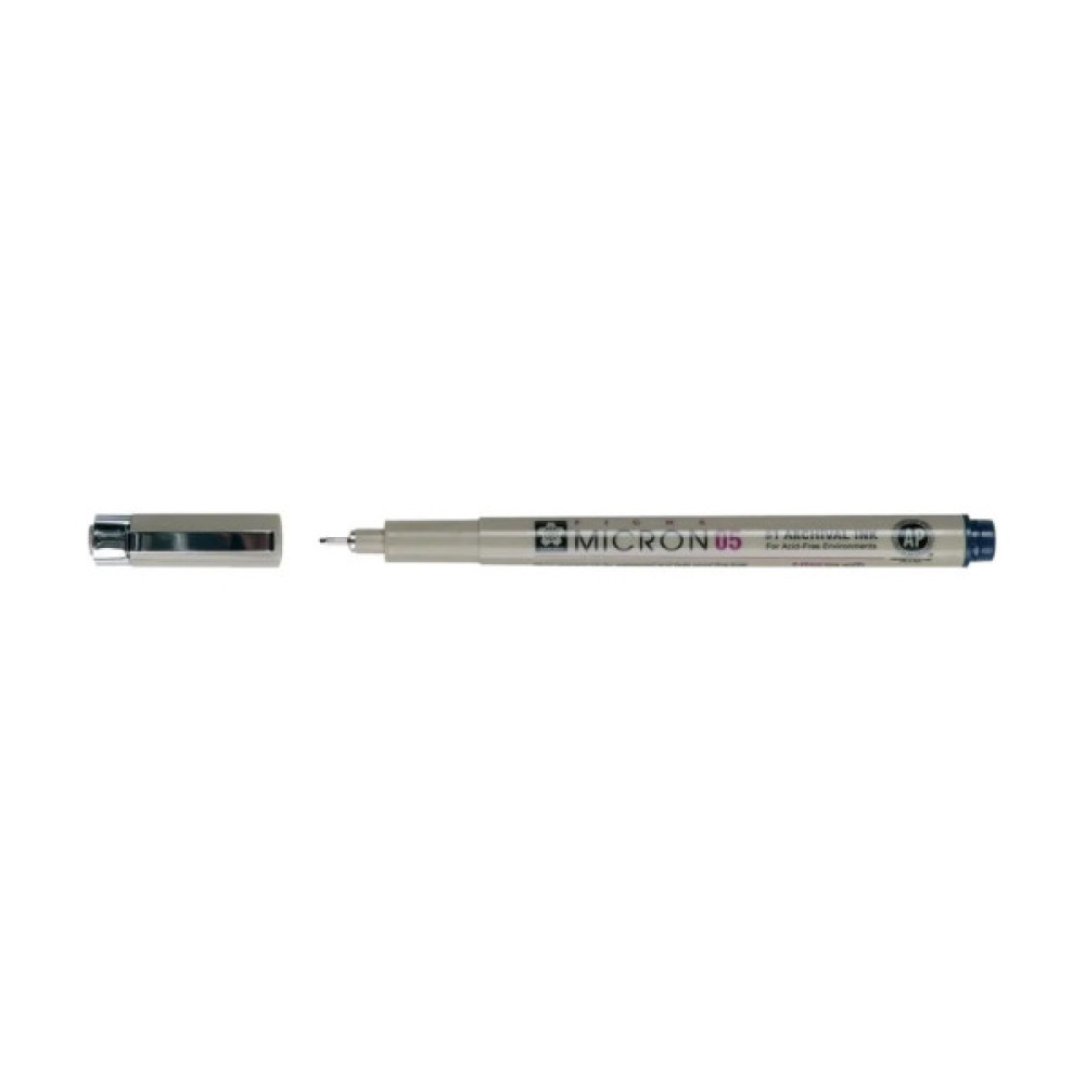 Лайнер Sakura Pigma Micron (0.5) 0,45 мм Синьо-чорний (084511377455)