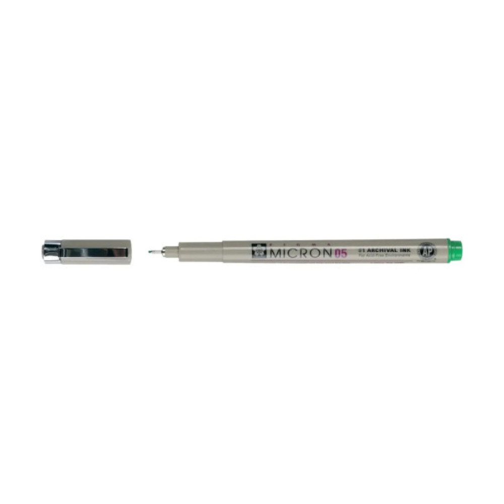 Лайнер Sakura Pigma Micron (0.5) 0,45 мм Світло-зелений (084511377462)