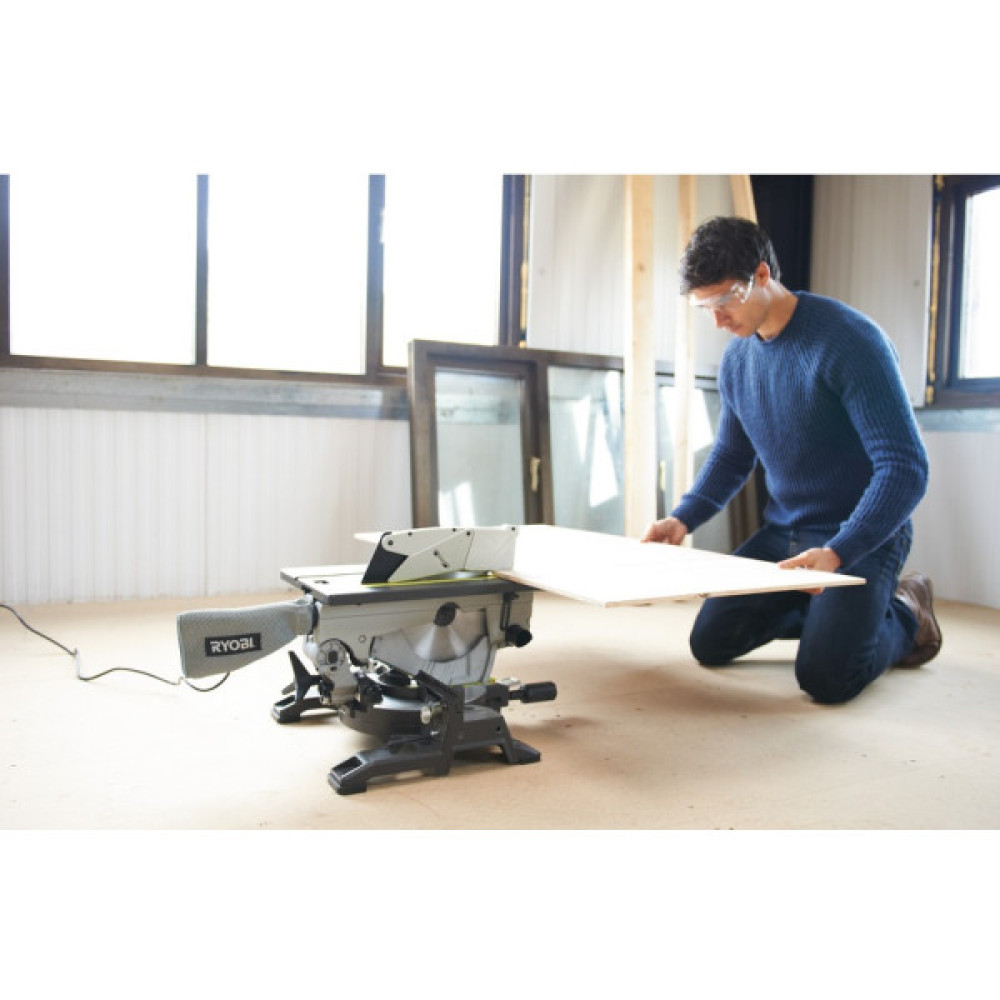 Пила торцювальна комбінована Ryobi RTMS1800-G 1800Вт диск 254мм 26.8кг