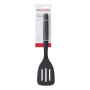 Лопатка кухонна KitchenAid Coreline з прорізами, 34,3 см, сірий (KAS002OHCGG)