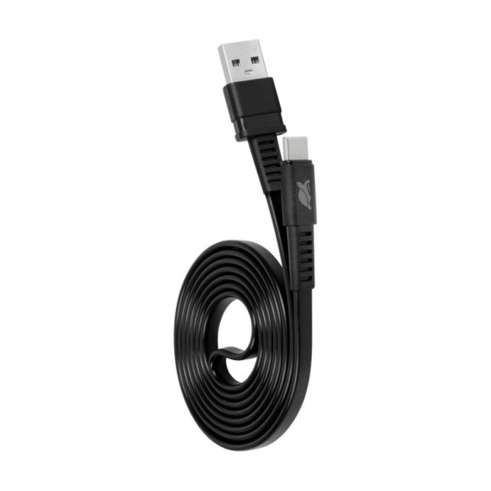 Дата кабель USB 2.0 AM to USB-C 1.2m black RivaCase (PS6002 BK12)